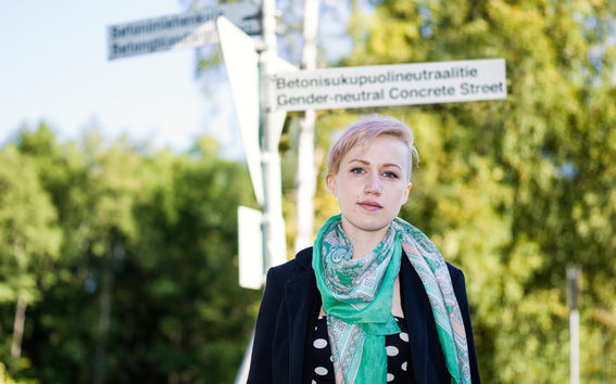 Aalto-yliopisto, Otaniemi stories: Silla Virmajoki, valokuvataiteen opiskelija / kuvaaja: Sinikoski