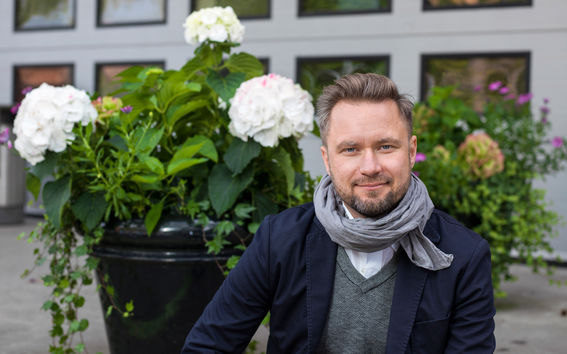 Aalto-yliopisto, Otaniemi stories: Antti Pitkänen, toimitusjohtaja, Seos Design / Kuvaaja: Sinikoski