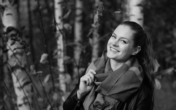 Aalto-yliopisto, Otaniemi stories: Krista Naumanen, kauppatieteiden opiskelija / Kuvaaja: Sinikoski