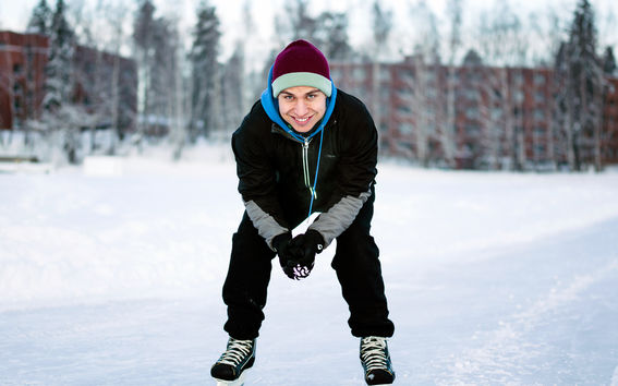 Aalto-yliopisto, Otaniemi stories: Lauri Suua, rakennustekniikan opiskelija / kuvaaja: Sinikoski
