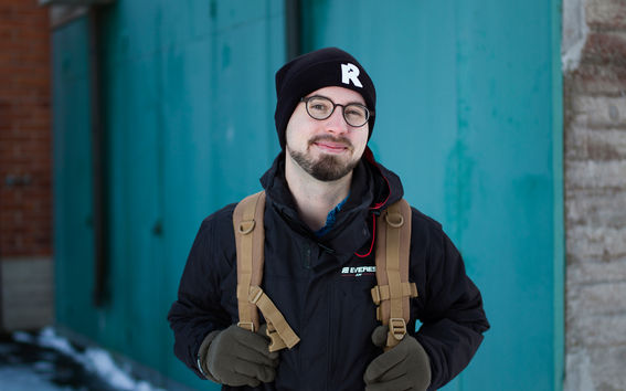 Aalto-yliopisto, Otaniemi stories: Joonas Rouhiainen, informaatioverkostojen opiskelija / Kuvaaja: Sinikoski