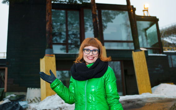 Aalto-yliopisto, Otaniemi stories: Päivi Hietanen, arkkitehti, työympäristöpäällikkö / Kuvaaja: Sinikoski