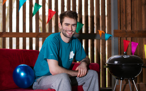 Aalto-yliopisto, Otaniemi stories: Nicholas Stevens, kauppatieteiden opiskelija / Kuvaaja: Sinikoski