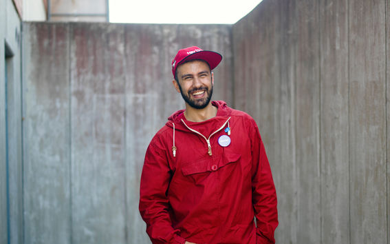 Aalto-yliopisto, Otaniemi stories: George Atanassov, tuotekehityksen opiskelija/tuottaja, Design Factory / Kuvaaja: Sinikoski