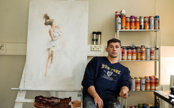 Aalto University, Otaniemi stories: David Popa, Student of Visual Culture and Contemporary Art / Photographer: Sinikoski