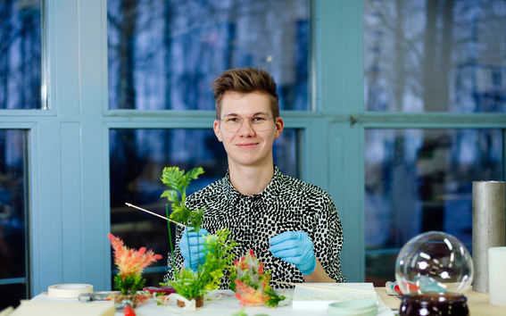 Aalto-yliopisto, Otaniemi stories: Niklas Alenius, muotoilun opiskelija / Kuvaaja: Sinikoski