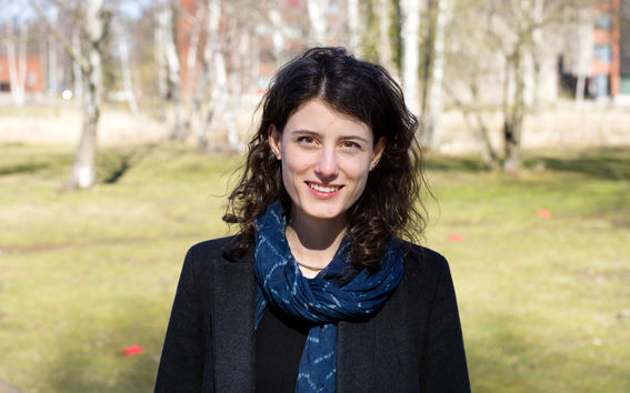 Aalto University, Otaniemi stories: Elisa Spigai, student of New Media Design, Media Lab / Kuvaaja: Sinikoski