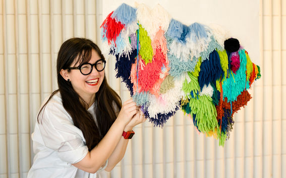 Aalto University, Otaniemi stories: Varvara Zhemchuzhnikova, student of Fashion and Clothing Design / Photographer: Sinikoski