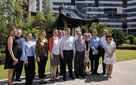 Aalto delegates at SUTD