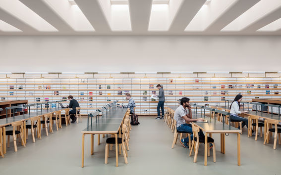 Aalto University / Harald Herlin Learning Centre / Tuomas Uusheimo