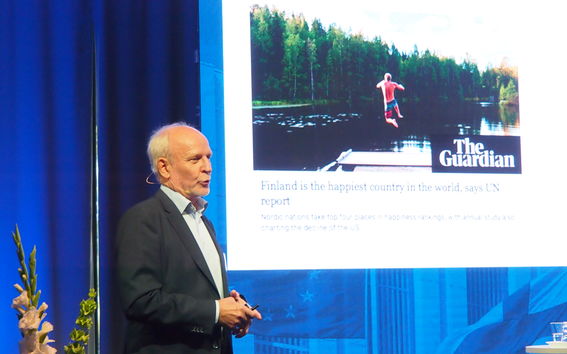 Professori Matti Pohjola. Kuva: Jukka Mäkelä / WOLTTI GROUP