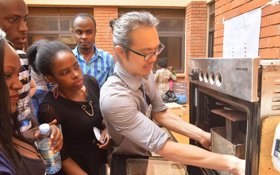 Student Business projects, photo by Mark Rujumba