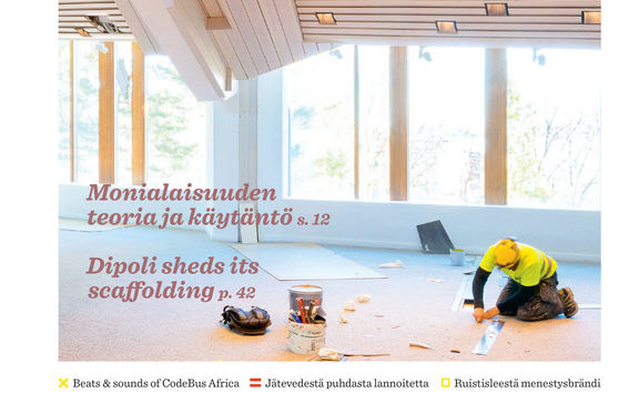 Aalto University Magazine 19 cover