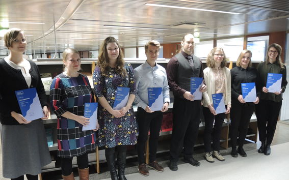 Helsingin kaupunki pallkitsi opinnäytetöitä. Kuva: Teemu Vass