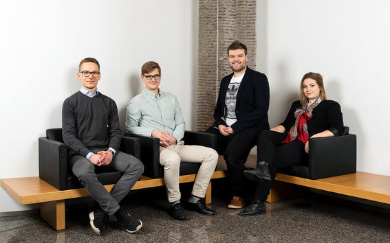 Young scientists in Singapore, photo Technology Academy of Finland