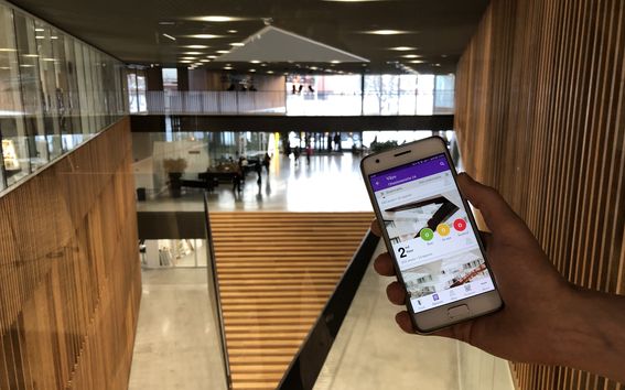 Aalto Space mobiilisovellus Kuva: Hannes Huotari 