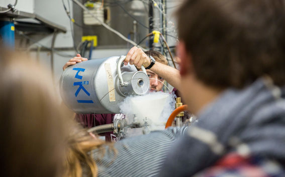 Students at Cryocourse 2018