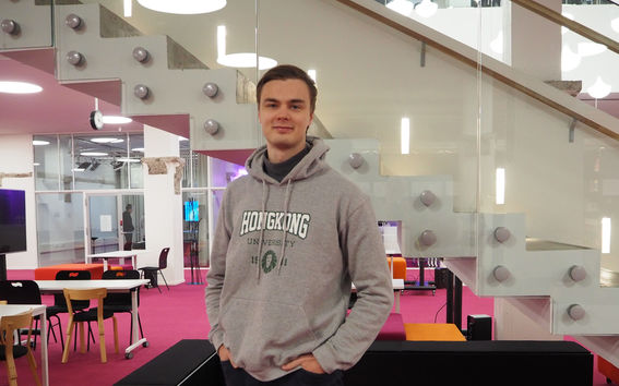 Aalto University, Otto Saikkonen, photo Jaakko Marttila