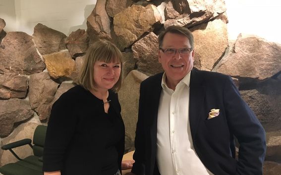 Pirjo Kääriäinen ja Jari Laine