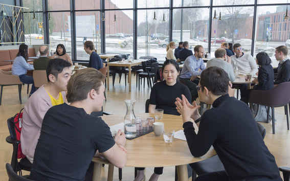 Group Mentoring event at the School of Business 20.3.2019