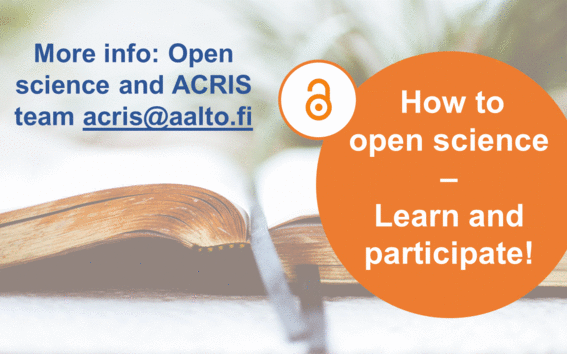 Open science training