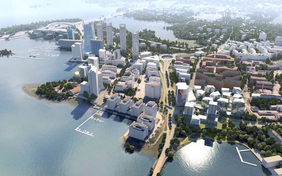 Keilaniemi, Location project