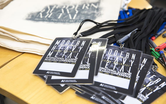Modern heavy metal conference. Photo: Mikko Raskinen / Aalto University