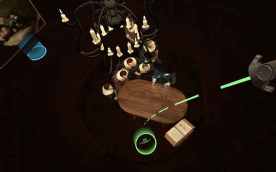 Screenshot from Interactive Diorama - Rembrandt 1632