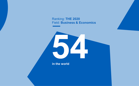 Sinitaustainen kuva, jossa on luku 54 ja rankingin nimi.