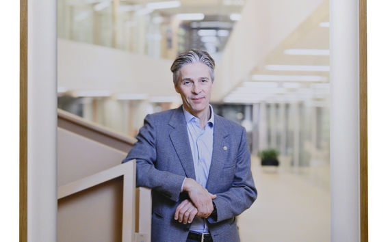 Ingmar Björkman's portrait. Photo: Jaakko Kahilaniemi / Aalto University