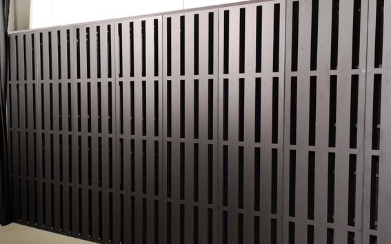 Variable acoustics room at the Aalto Acoustics Lab