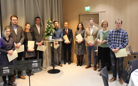 Oskari Vilamon rahaston palkitut 2020