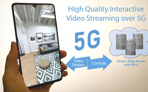 HIgh quality interactive video streaming over 5G, Distributed and Mobile Computing research group at Department of Computer Science Aalto University