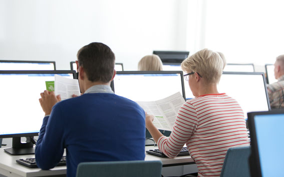 Photo of Aino Huovio from Aalto materials bank