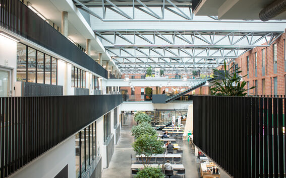 Computer Science building interior, photo Matti Ahlgren / Aalto University