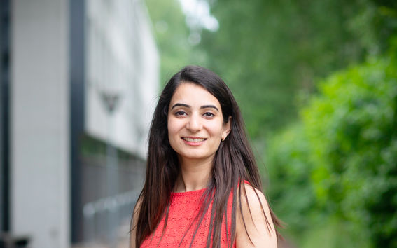 Malhi Avleen at Otaniemi campus photo Aalto University Matti Ahlgren