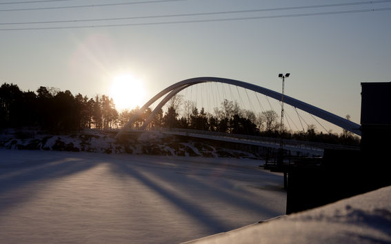 Isoisänsilta Helsingissä.