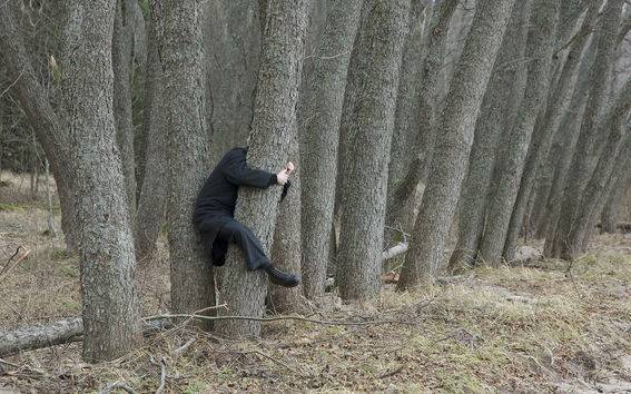 Aalto Matti: Schizophrenia I, 2020, triptych, 170cm x 42,5cm