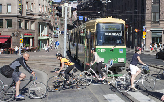 kaupunkinakyma Helsinki