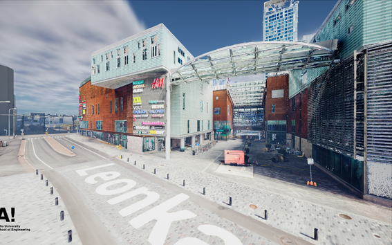 3D model of Redi at Kalasatama