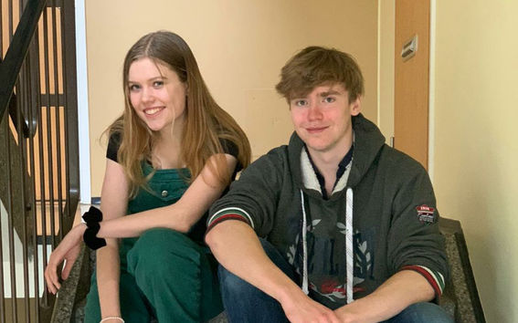 Aino Kuusi ja Nikolai Argatoff