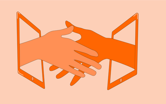 Digital ethics, symbolic illustration Matti Ahlgren