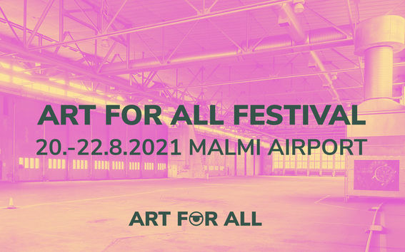 Art for all festival flyer 
