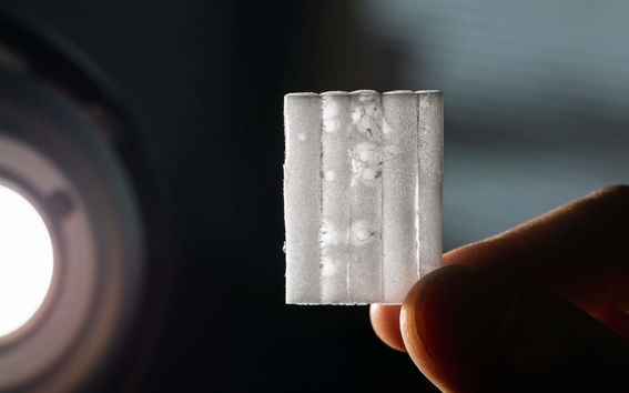 FoamWood sample | Photo by Mikko Raskinen (2021)