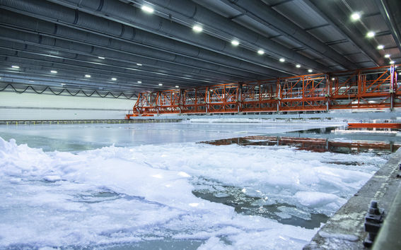 Aalto Ice Tank, Photo: Mikko Raskinen