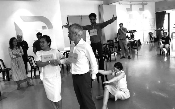 Social Presencing Theater UN Cambodia