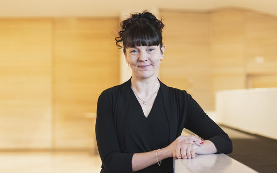 Professori Heidi Salonen. Kuva: Matias Salonen