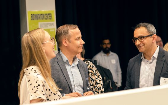 Susanna Ahola, Niklas von Weymarn and Michael Hummel