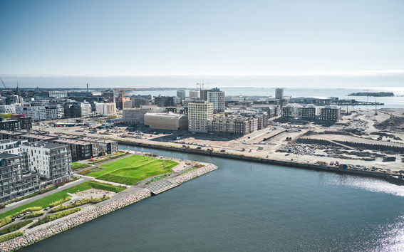 Jätkäsaari district of Helsinki