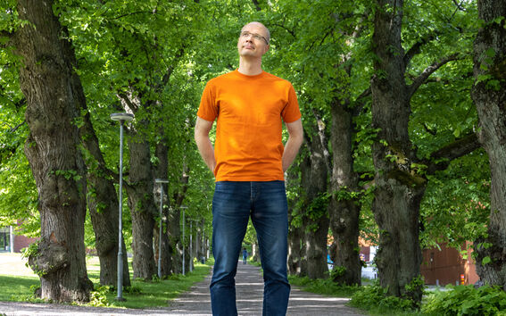 Aalto University Meet Our Teachers SCI Janne Halme 2022. Photo: Mikko Raskinen.